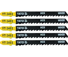 YATO JIGPJŪKLĖ 5 vnt. MEDIENOS RŪŠIS T 3404