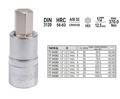 YATO KLUCZ TRZPIENIOWY IMBUSOWY/HEX 1/2" 14x55mm