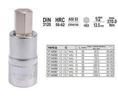 YATO KLUCZ TRZPIENIOWY IMBUSOWY/HEX 1/2" 6x55mm