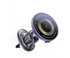 Yesido Car holder magnetic C308 induction 15W to air vent juodas