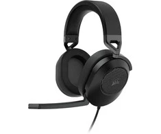 Žaidimų ausinės Corsair HS65 SURROUND juodos