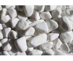 ZDK Dekoratyviniai akmenys, 15-25mm, balta, 1.5kg