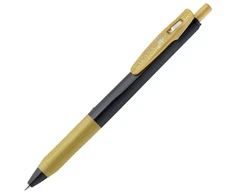 Zebra Gelinis rašiklis Sarasa Clip 0.5mm, aukso spalvos