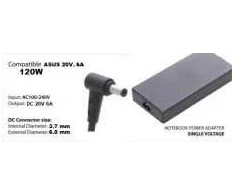 ZMP nešiojamo kompiuterio įkroviklis ASUS 20V, 6A 6.0/3.7mm 120W