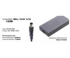 Kiti ZMP nešiojamo kompiuterio įkroviklis DELL 19.5V, 6.7A 5.0/7.4mm 130W