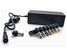 ZMP Notebook Adjustable Power Supply Multifunction Nešiojamas kompiuteris Charger 12V-24V, 8 plugs, 96W