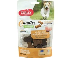 ZOLUX Minkšti dresūros skanėstai šunims CANDIES žvaigždės su kepenėlėmis 150g