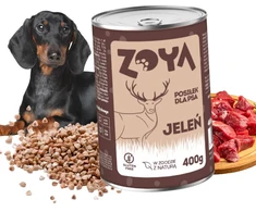 ZOYA Deer – drėgnas ėdalas šunims – 400g