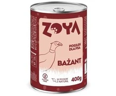 ZOYA fazanas – drėgnas ėdalas šunims – 400g
