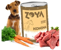 ZOYA Horse – drėgnas ėdalas šunims – 400g