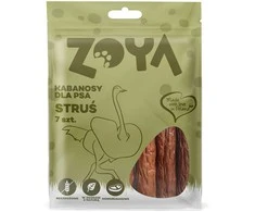 ZOYA Ostrich meat sausages – skanėstas šuniui – 7 vnt.
