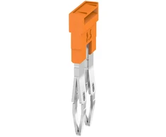 ZQV 2.5N/2 trumpiklis, 2P, 24A, žingsnis 5.1mm, oranžinis, Weidmuller