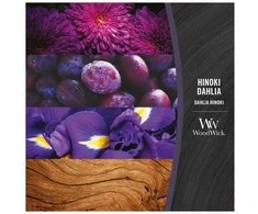 WoodWick Aromatinė žvakė (Hinoki Dahlia), 275 g
