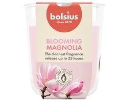 Žvakė, aromatinė Bolsius Blooming Magnolia, 25 h, Rožinė