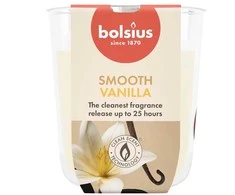 Žvakė, aromatinė Bolsius Smooth Vanilla, 25 h, Gelsva