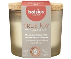 Žvakė, aromatinė Bolsius TRUE JOY Vanilla Delight, 21 h