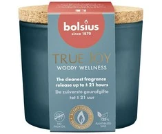 Žvakė, aromatinė Bolsius TRUE JOY Woody Wellness, 21 h