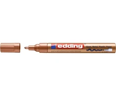 Žymeklis Edding 750 lako pagrindu, apvaliu galiuku, 2-4mm, rudos spalvos
