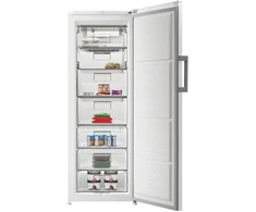 INDESIT Šaldiklis | FINS 1261 W4 | Energy efficiency class E | Upright | Free standing | Height 171 cm | Total net capacity 244 L | No Frost system | Baltas