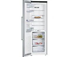 186 cm ner. plieno spalvos No Frost šaldytuvas be šaldymo kameros Siemens KS36FPI3P