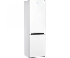 Beko INDESIT | Šaldytuvas | LI8 S2E W | Energy efficiency class E | Free standing | Combi | Height 188.9 cm | Šaldytuvas net capacity 228 L | Šaldiklis net capacity 111 L | 39 dB | Baltas