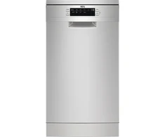 45 cm pločio ner.plieno spalvos indaplovė AEG FFB62427ZM