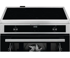 60 cm pločio indukcinė viryklė su el.orkaite AEG CIB6647ABM