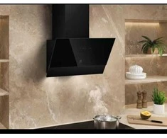 60 cm. pločio juodos spalvos prie sienos montuojamas gartraukis Electrolux LFV446K