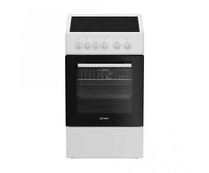 Viryklė INDESIT Cooker | I5V8PMW | Hob type Ceramic | Oven type Electric | Baltas | Plotis 50 cm | Gylis 60 cm | 55 L