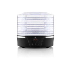 ETA Secca Plus 8301 90000 | Galia 380 W | Padėklų skaičius 8 | Integruotas laikmatis | Juodas