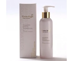 Green Angel Žalias ANGEL aromatinis prausiklis SEAWEED, LAVENDER &amp; MANDARIN 200ml