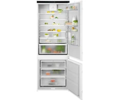 Įmontuojamas 70 cm pločio šaldytuvas su šaldikliu apačioje Electrolux ENG7TE75S