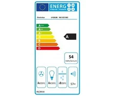 Juodos spalvos 80 cm pločio įmontuojamas gartraukis Electrolux LFG818K