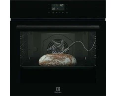 Juodos spalvos orkaitė su pirolize ir garų funkcija Electrolux LOD7P87Z
