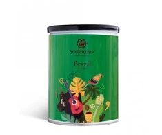 Malta kava SORPRESO BRAZIL Geltonas BOURBON 250g (Skardinėje)