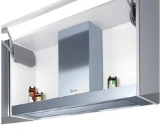 Ner.plieno spalvos T formos į spintelę montuojamas gartraukis Baraldi Integra Inside 56cm 380m3/h