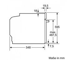 Orkaitė su pirolize Siemens HB774G1B1