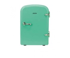 Retro stiliaus 4l talpos mini šaldytuvas Jocca 9026T žalios spalvos