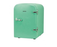 Retro stiliaus 4l talpos mini šaldytuvas Jocca 9026T žalios spalvos