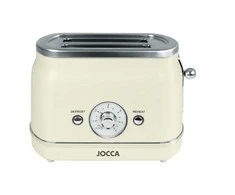 Retro stiliaus skrudintuvas Jocca 2708 kreminės spalvos