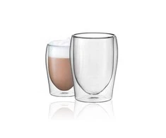Scanpart CAPPUCCINO dvigubo stiklo stiklinės 2 x 300 ml