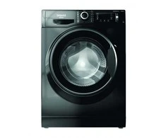 Skalbimo mašina Juodos spalvos skalbyklė Hotpoint Ariston NLCD 948 BS A EU