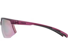 Akiniai Uvex aerios cranberry matt / mirror rose