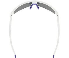 Akiniai Uvex axos set baltas matt / mirror violetinė