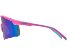 Akiniai Uvex flowline pink matt / mirror mėlynas