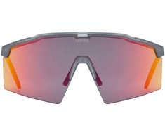 Akiniai Uvex flowline smoke matt / mirror red