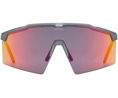 Akiniai Uvex flowline smoke matt / mirror red