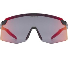 Akiniai Uvex pace stage juodas matt / mirror red