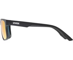 Akiniai Uvex poise juodas matt / mirror red