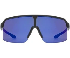 Akiniai Uvex ramp juodas matt / mirror mėlynas